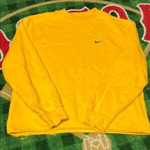 Vintage Y2K Nike Pullover Sweatshirt Sweater Mens M Silver Tag